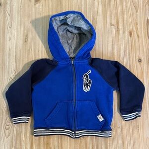 Polo Ralph Lauren Royal Blue Kids Hoodie